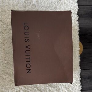 Louis Vuitton Chocolate Brown Box
